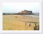 Photo0088 * Petit fortin sur la plage de Saint-Malo * 1600 x 1200 * (178KB)